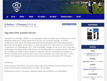 Tablet Screenshot of fcrimsingen.de